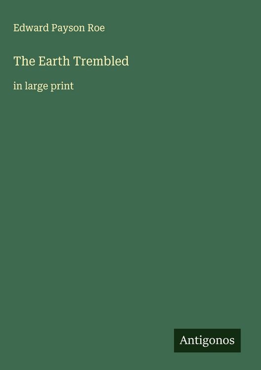 Produktbild: The Earth Trembled