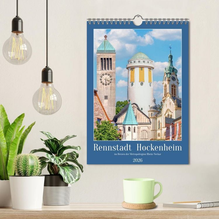 Produktbild: Rennstadt Hockenheim (Wandkalender 2026 DIN A4 hoch), CALVENDO Monatskalender