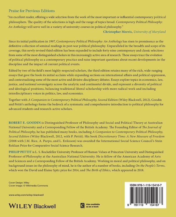 Produktbild: Contemporary Political Philosophy