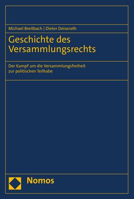 Produktbild: Geschichte des Versammlungsrechts