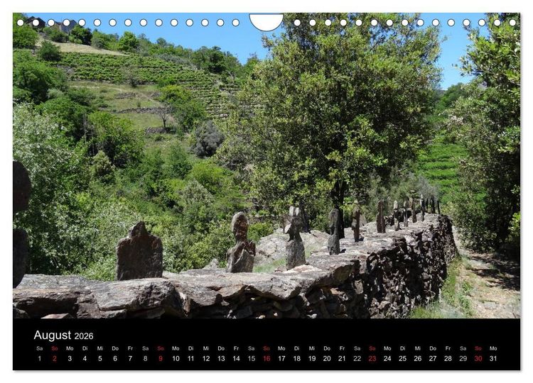 Produktbild: Ard&egrave;che &middot; Wandergebirge und Kajakschluchten in S&uuml;dfrankreich (Wandkalender 2026 DIN A4 quer), CALVENDO Monatskalender
