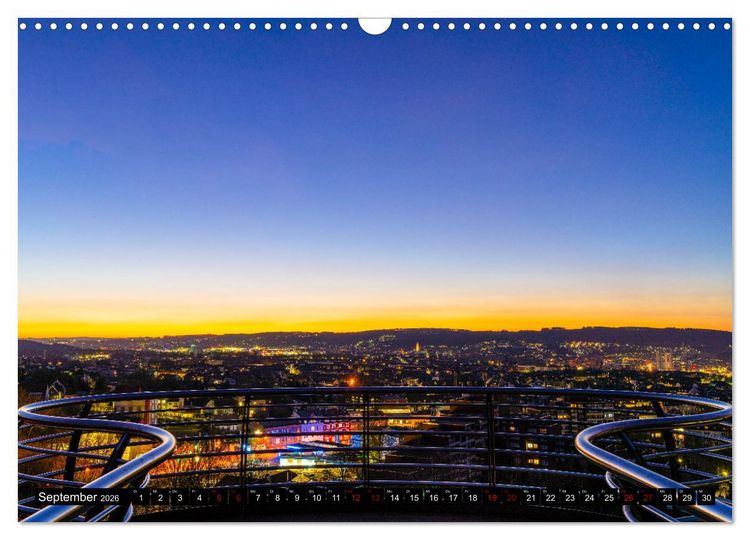 Produktbild: Wundersch&ouml;nes Wuppertal - Bezaubernde Orte in und am Rande der Stadt (Wandkalender 2026 DIN A3 quer), CALVENDO Monatskalender