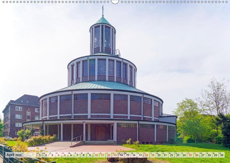 Produktbild: Bauhaus-Architektur im Ruhrgebiet (Premium, hochwertiger DIN A2 Wandkalender 2020, Kunstdruck in Hochglanz)