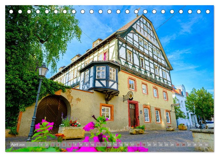 Produktbild: Ein Blick auf Rotenburg an der Fulda (Tischkalender 2026 DIN A5 quer), CALVENDO Monatskalender