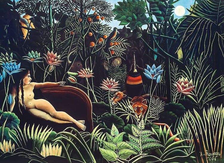 Produktbild: Holz Puzzle 200 - Holz - Der Traum / Henri Rousseau