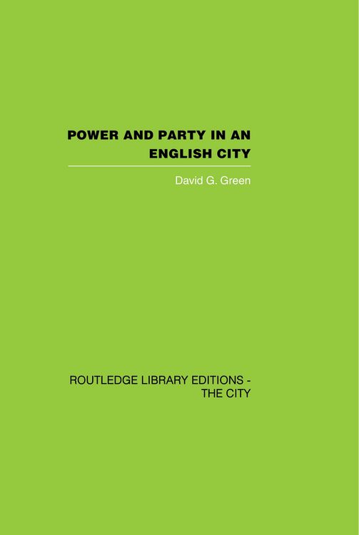 Produktbild: Power and Party in an English City