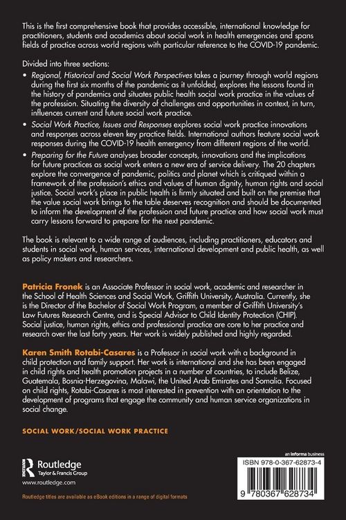 Produktbild: Social Work in Health Emergencies
