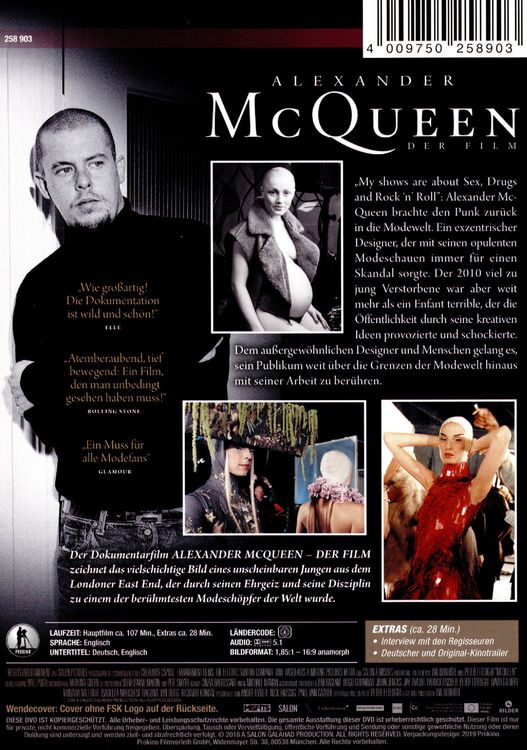 Produktbild: Alexander McQueen - Der Film (OmU)