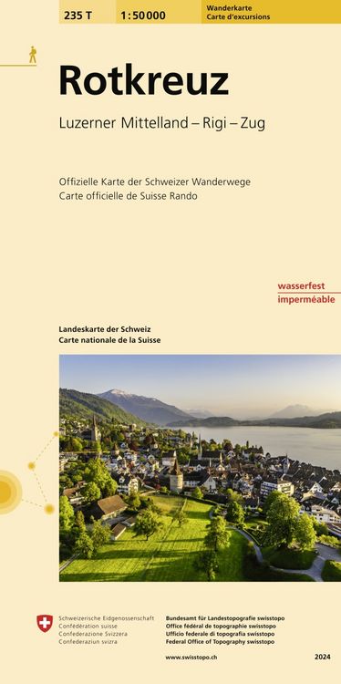 Produktbild: Swisstopo 1 : 50 000 Rotkreuz
