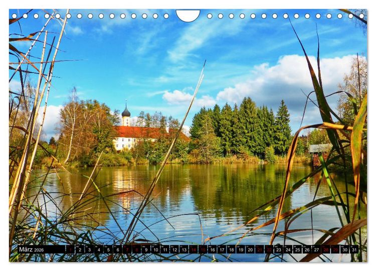 Produktbild: Die Stauden - Heimat in den westlichen W&auml;lder Augsburg (Wandkalender 2026 DIN A4 quer), CALVENDO Monatskalender