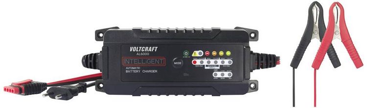 Produktbild: VOLTCRAFT AL6000 VC-16015910 Automatikladeger&auml;t 6 V, 12V 6A