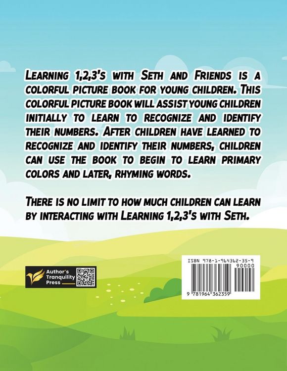 Produktbild: Learning 1,2 3's With Seth and Friends