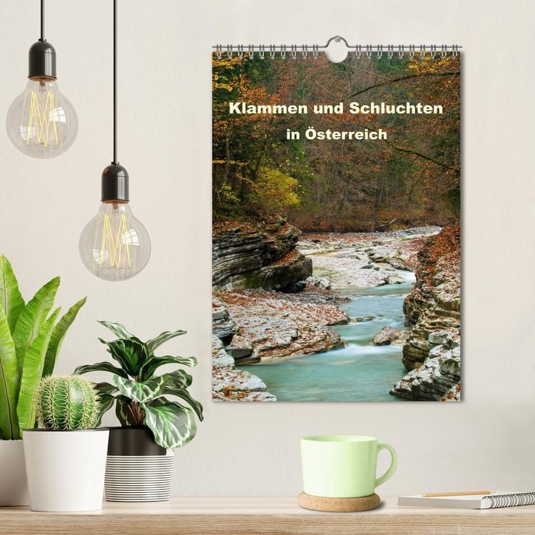 Produktbild: Klammen und Schluchten in &Ouml;sterreich 2026 (Wandkalender 2026 DIN A4 hoch), CALVENDO Monatskalender