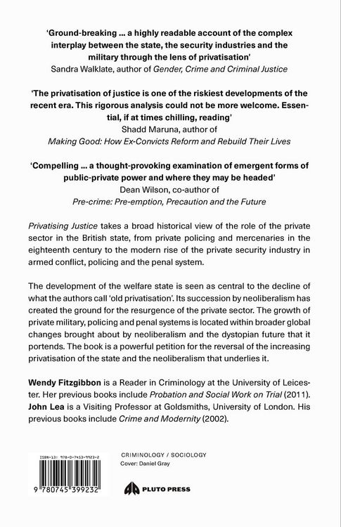 Produktbild: Privatising Justice