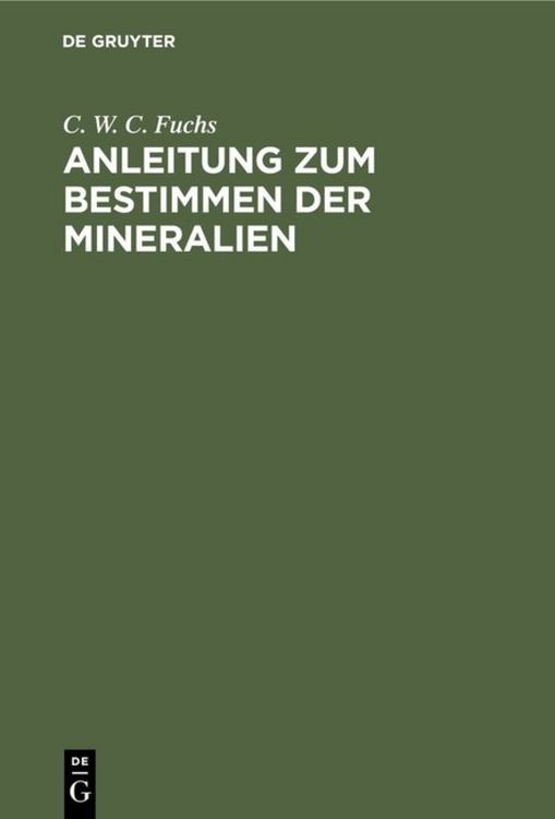 Produktbild: Anleitung zum Bestimmen der Mineralien