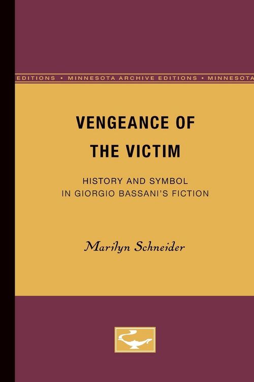 Produktbild: Schneider, M: Vengeance of the Victim