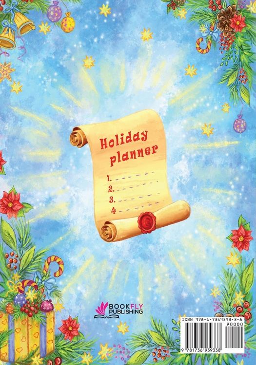 Produktbild: Making A List and Checking It Twice Holiday Planner for Kids