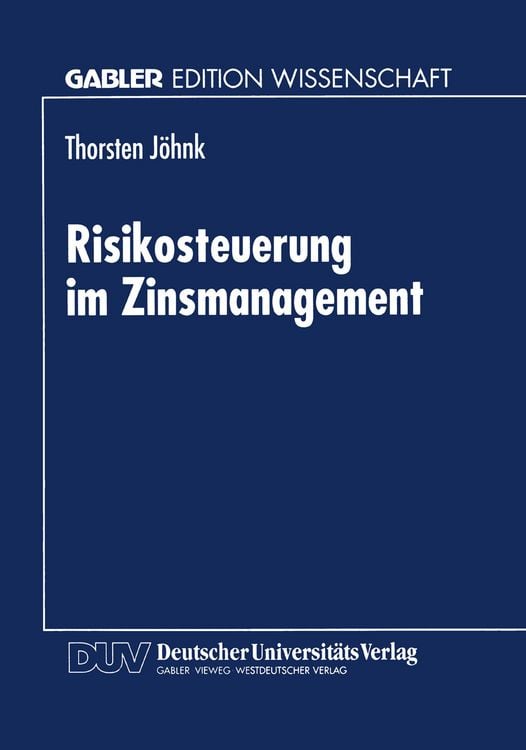 Produktbild: Risikosteuerung im Zinsmanagement