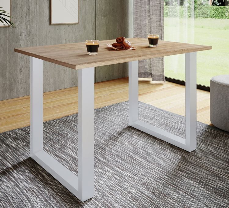 Produktbild: Premium Holz Esstisch K&uuml;chentisch Xona U 110x50