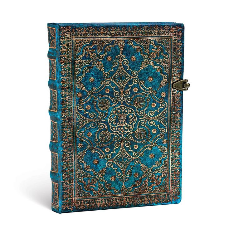 Produktbild: Hardcover Notizbuch Azurblau, Midi, Liniert