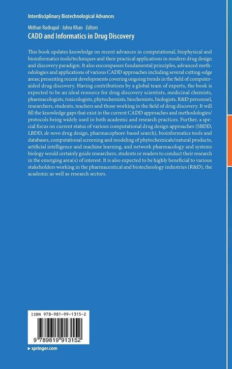 Produktbild: CADD and Informatics in Drug Discovery