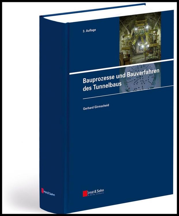 Produktbild: Bauprozesse und Bauverfahren des Tunnelbaus