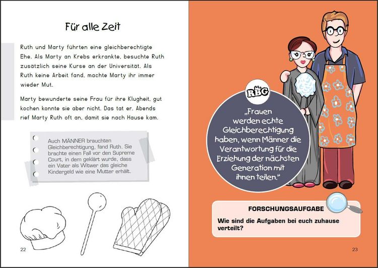 Produktbild: Ruth Bader Ginsburg - Richterin f&uuml;r Gerechtigkeit