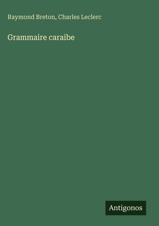 Produktbild: Grammaire caraibe