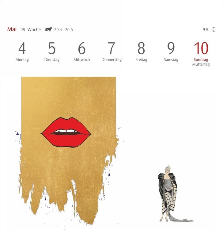 Produktbild: Welches Buch bin ich? Premium-Postkartenkalender 2026 - Literarischer Rätselkalender