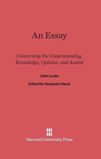 Produktbild: An Essay