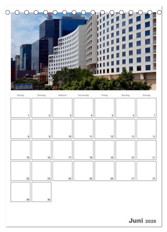 Produktbild: SYDNEY Terminplaner (Tischkalender 2026 DIN A5 hoch), CALVENDO Monatskalender