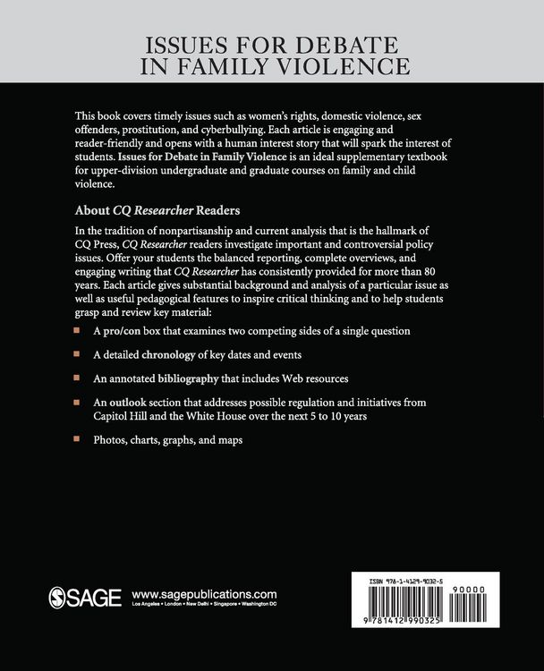 Produktbild: Issues for Debate in Family Violence