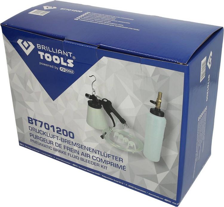 Produktbild: Brilliant Tools BT701200 Druckluft-Bremsenentl&uuml;fter