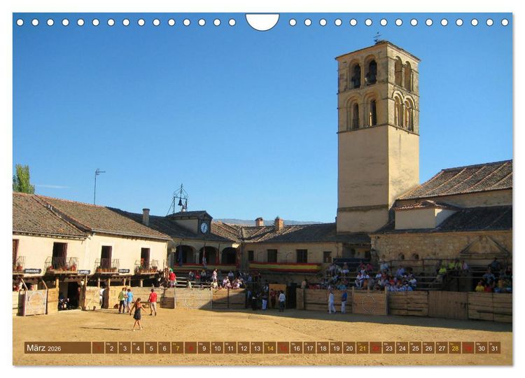 Produktbild: KASTILIEN - Eine Rundreise im Herzen Spaniens (Wandkalender 2026 DIN A4 quer), CALVENDO Monatskalender