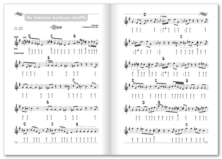 Produktbild: Dieter Kropp's Blues Harp Songbook