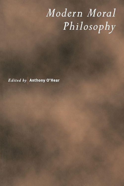 Produktbild: Modern Moral Philosophy