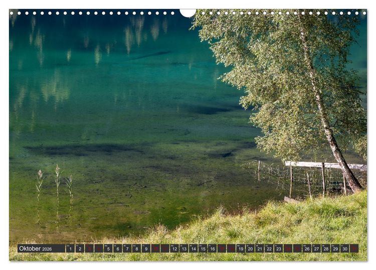 Produktbild: Seen in &Ouml;sterreich (Wandkalender 2026 DIN A3 quer), CALVENDO Monatskalender
