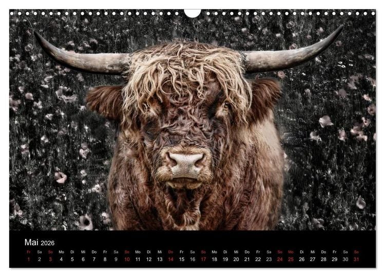 Produktbild: Tierisches (Wandkalender 2026 DIN A3 quer), CALVENDO Monatskalender