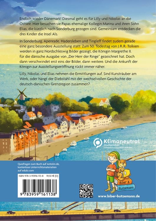 Produktbild: Abenteuer an der s&uuml;dd&auml;nischen Ostsee - Lilly, Nikolas und die verschwundenen Bilder