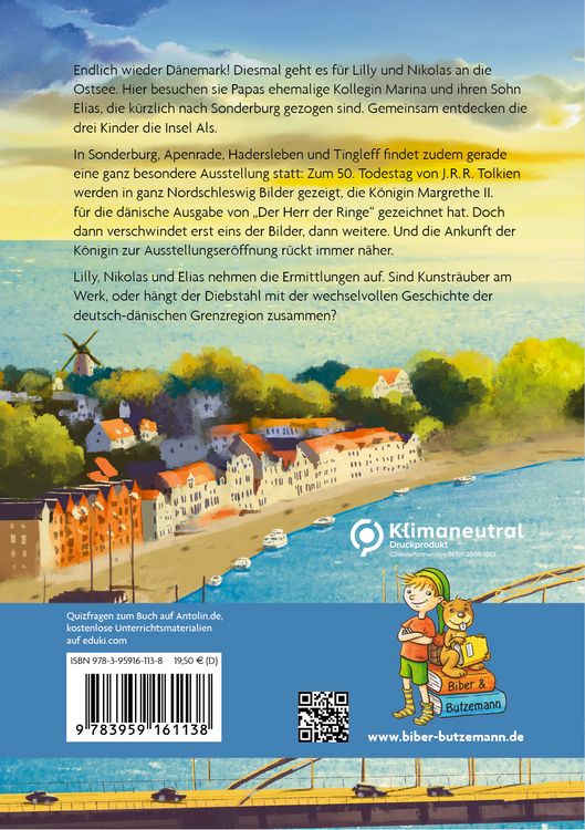Produktbild: Abenteuer an der s&uuml;dd&auml;nischen Ostsee - Lilly, Nikolas und die verschwundenen Bilder