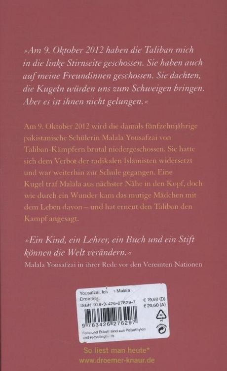 Produktbild: Ich bin Malala