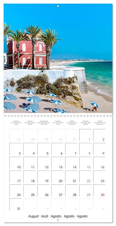 Produktbild: Algarve - Portugal's picturesque coastal landscapes (Wall Calendar 2026 12 &times; 12 Inch) CALVENDO 12 Month Wall Calendar