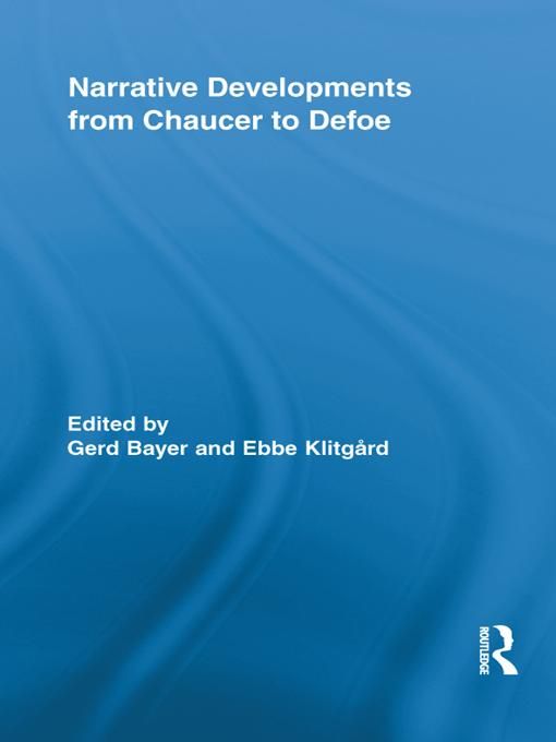 Produktbild: Narrative Developments from Chaucer to Defoe