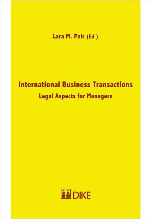 Produktbild: International Business Transactions