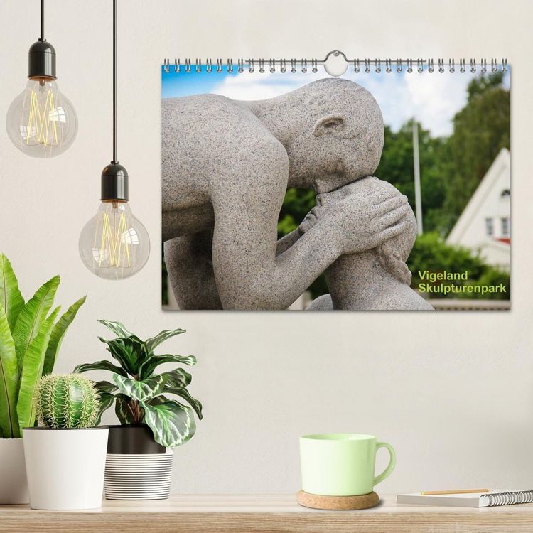 Produktbild: Vigeland (Wandkalender 2027 DIN A4 quer), CALVENDO Monatskalender