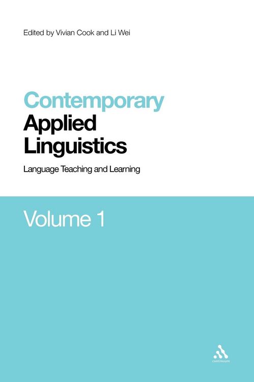 Produktbild: Contemporary Applied Linguistics Volume 1