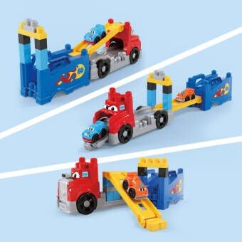 Produktbild: MEGA BLOKS Rennwagen-Transporter