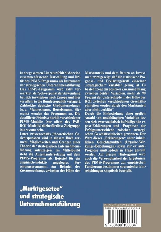 Produktbild: &bdquo;Marktgesetze&ldquo; und strategische Unternehmensf&uuml;hrung