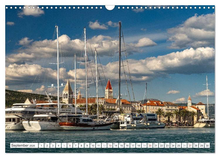 Produktbild: Kroatien - Welterbe Trogir (Wandkalender 2026 DIN A3 quer), CALVENDO Monatskalender
