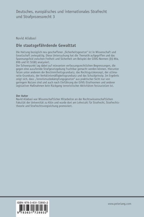Produktbild: Die staatsgef&auml;hrdende Gewalttat